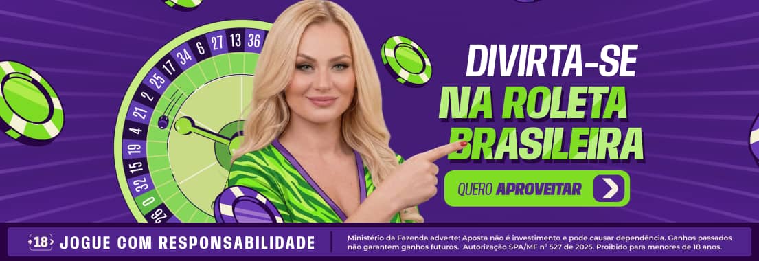 Banner Roleta brasileira Startbet