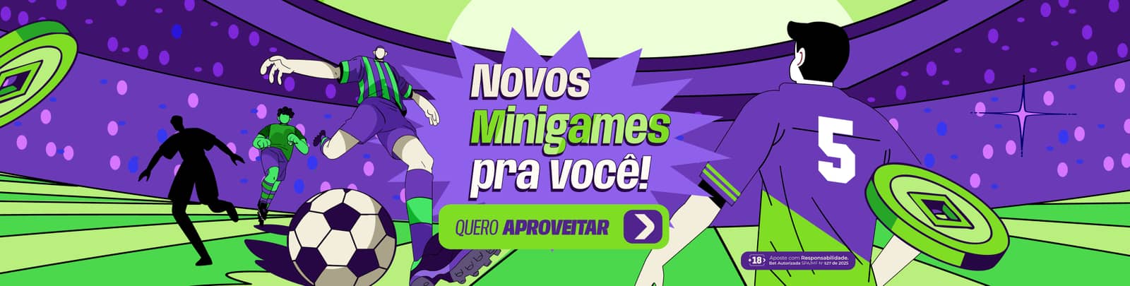 Banner Novos Minigames pra você!
